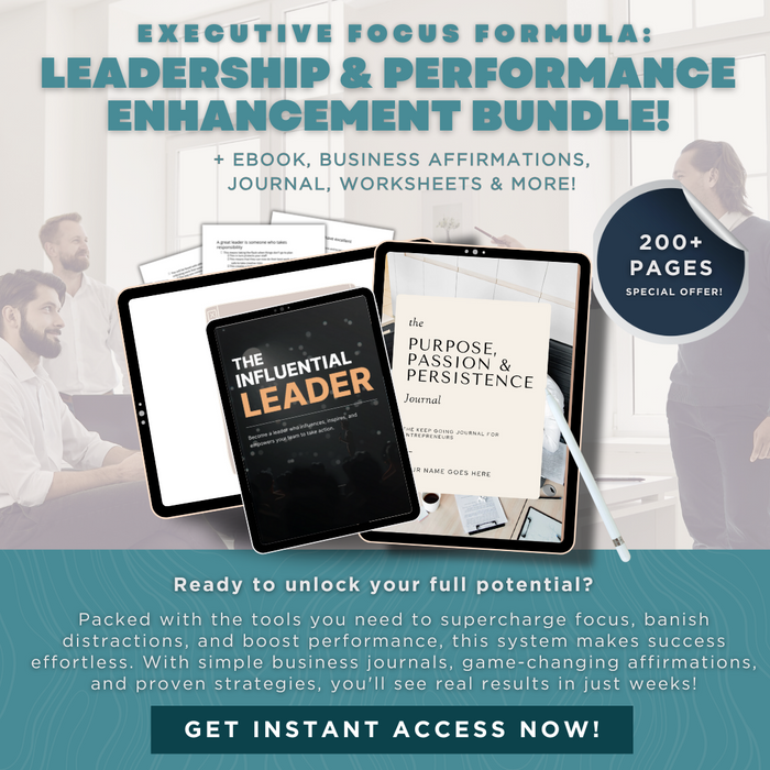 Executive Focus Formula: Leadership & Performance Enhancement System