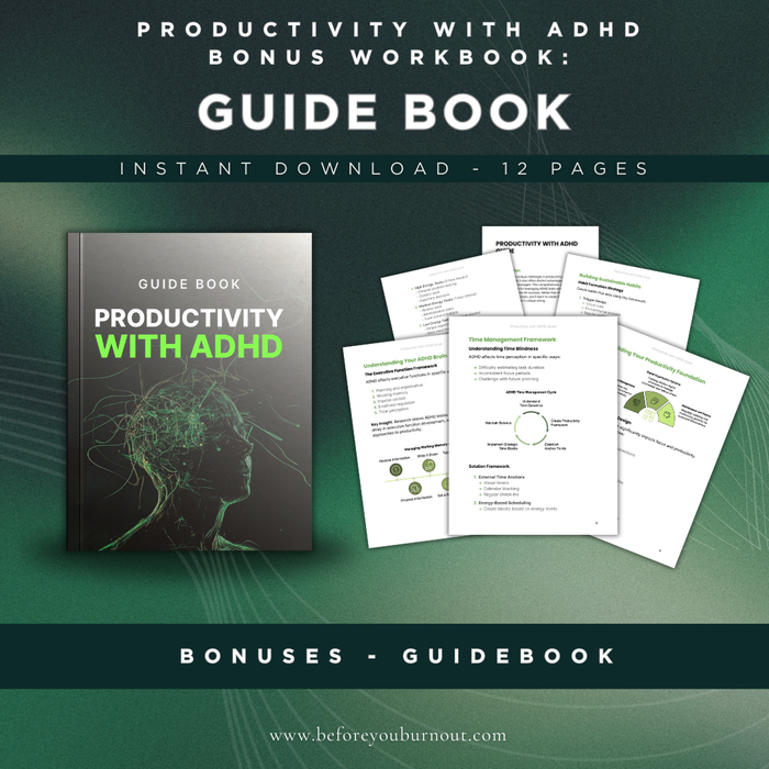 The Focus Framework: Complete ADHD Optimization System