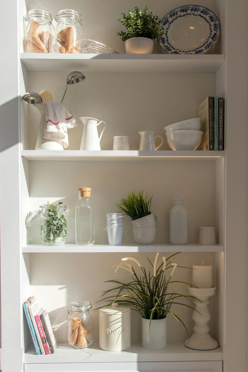 3/4" Thick White Melamine Shelf Custom Cut to Size | Kitchen, Bath, Closet & More